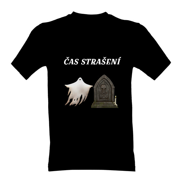 Tričko s potiskem Čas strašení