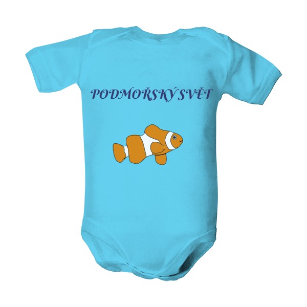 Dětské body  s potiskem Podmořský svět