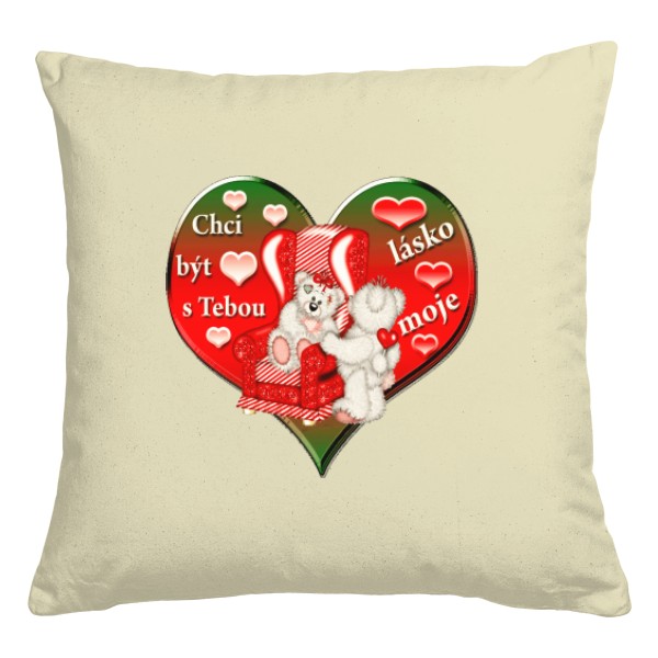 Polštářek k Valentýnu