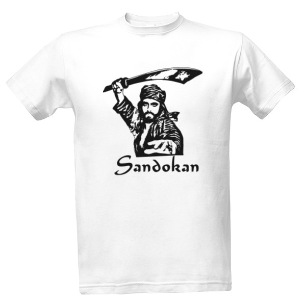 Tričko s potiskem Sandokan 