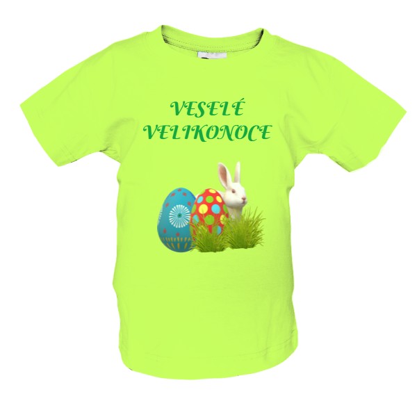 Tričko s potiskem Veselé Velikonoce