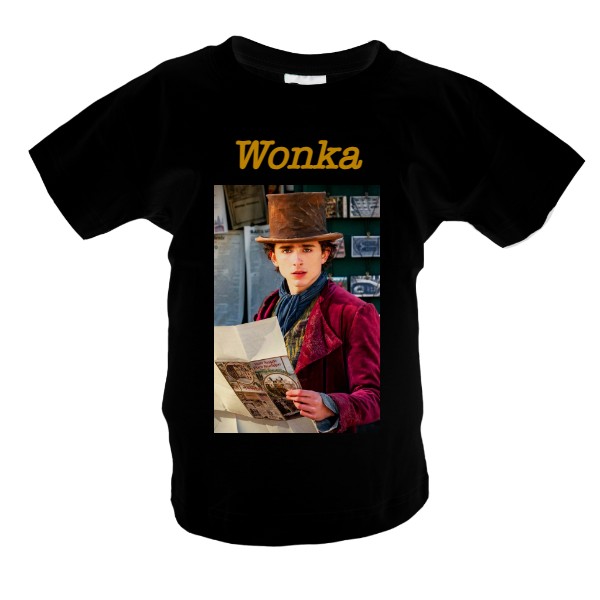 Tričko s potiskem Willy Wonka 2023