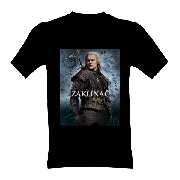 Tričko s potiskem Zaklínač - Geralt z Rivie
